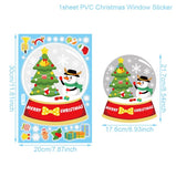 Christmas Gift Christmas Window Sticker Merry Christmas Decorations For Home 2022 Xmas Navidad Gifts Christmas Ornament New Year 2023