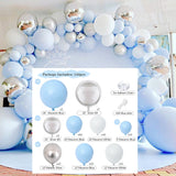 Balloons Garland Arch Kit Wedding Decoration Baby Shower Macaron Latex Balloon Chrome Confetti Ballon Birthday Party Decor Globo