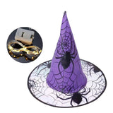 Cifeeo  Halloween Infrared Remote Control Witch Hat Light String Ghost Lamp Wizard Hat Hanging Light Ghost Day Horror Decoration Light