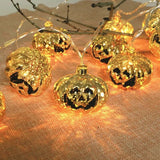 Cifeeo  Halloween 150cm 10LED Halloween LED String Lights Portable Pumpkin Ghost Skeletons Lights for Home Bar Halloween Party Decor Supplies 2023