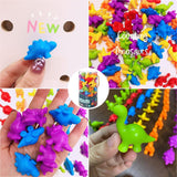 Cifeeo Kid Rainbow Matching Game Animal Cognition Rainbow Color Sort Fine Motor Training Montessori Sensory Education Puzzle Toy Gift