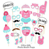 Cifeeo Baby Shower Girl Boy Balloons It's A Girl It's A Boy Oh Baby Banner Decor Gender Reveal Birthday Party Decorations Kids Supplies