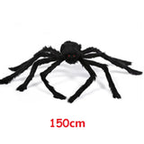Cifeeo  150/250Cm Black White Halloween Spider Web Giant Stretchy Cobweb For Home Bar Decor Haunted House Halloween Party Decoration