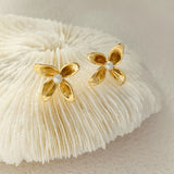 Cifeeo Needle Trendy Jewelry Flower Earrings Pretty Design Sweet Temperament Stud Earrings For Women Party Gifts