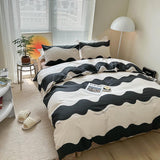 Cifeeo Florals Printed Fresh Bedding Set 100% Cotton High Quality Skin Friendly Duvet Cover with Sheets Home Comfortable Bedding Sets