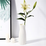Back to school Home Nordic Plastic Vase Simple Small Fresh Flower Pot Storage Bottle for Flowers Living Room Modern Home Decoration Ornaments