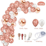 Balloons Garland Arch Kit Wedding Decoration Baby Shower Macaron Latex Balloon Chrome Confetti Ballon Birthday Party Decor Globo