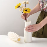 Back to school Home Nordic Plastic Vase Simple Small Fresh Flower Pot Storage Bottle for Flowers Living Room Modern Home Decoration Ornaments