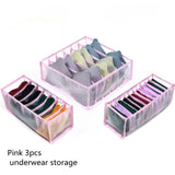 Jeans Bra Organizer Home Separated Dormitory Closet Organizer for Socks Underwear Scarves Storage Box Organizer Foldable Drawer