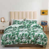 Cifeeo European American Floral Print Bedding Set Queen High Quality Home King Size Duvet Cover Set Butterfly Quilt Covers Pillowcase