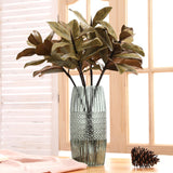 Simulation Magnolia Leaf New Fake Plant Plastic Feel Home Living Room Decoration Floor Artificial Flowers Branches Home Decore