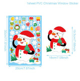 Christmas Gift Christmas Window Sticker Merry Christmas Decorations For Home 2022 Xmas Navidad Gifts Christmas Ornament New Year 2023