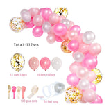 Balloons Garland Arch Kit Wedding Decoration Baby Shower Macaron Latex Balloon Chrome Confetti Ballon Birthday Party Decor Globo