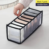 Jeans Bra Organizer Home Separated Dormitory Closet Organizer for Socks Underwear Scarves Storage Box Organizer Foldable Drawer