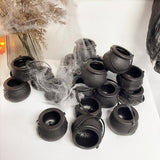 Cifeeo  5/10Pcs Mini Halloween Candy Bucket Pot Witch Skeleton Cauldron Holder Jar Trick Or Treat Home Party Decoration Props Kids Gifts