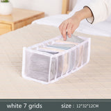 Jeans Bra Organizer Home Separated Dormitory Closet Organizer for Socks Underwear Scarves Storage Box Organizer Foldable Drawer