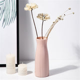 Back to school Home Nordic Plastic Vase Simple Small Fresh Flower Pot Storage Bottle for Flowers Living Room Modern Home Decoration Ornaments