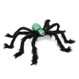 Cifeeo   1Pcs 30Cm/75Cm Halloween Giant Spider Scary Red Eyes Animal Bar Haunted House Garden Home Halloween Horror Decoration