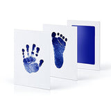 Cifeeo Baby Hands and Feet Non-Toxic Baby Handprint Footprint Imprint Kit Baby Souvenirs Newborn Footprint Ink Pad Newborn Baby Gifts
