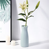 Back to school Home Nordic Plastic Vase Simple Small Fresh Flower Pot Storage Bottle for Flowers Living Room Modern Home Decoration Ornaments