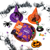 Black Friday Cifeeo  Funny Halloween Cartoon Hat Candy Cookie Gift Box Halloween Packaging Colorful Box Creative Trick Or Treat Witch Hat Candy Box