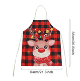 Christmas Gift Linen Merry Christmas Apron Christmas Decorations For Home Kitchen Accessories Natal Navidad 2022 New Year Christmas Gifts