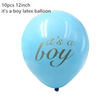 Cifeeo Baby Shower Girl Boy Balloons It's A Girl It's A Boy Oh Baby Banner Decor Gender Reveal Birthday Party Decorations Kids Supplies
