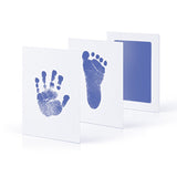 Cifeeo Baby Hands and Feet Non-Toxic Baby Handprint Footprint Imprint Kit Baby Souvenirs Newborn Footprint Ink Pad Newborn Baby Gifts