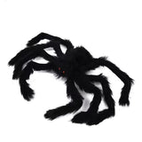 Cifeeo   1Pcs 30Cm/75Cm Halloween Giant Spider Scary Red Eyes Animal Bar Haunted House Garden Home Halloween Horror Decoration