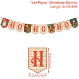 Christmas Gift Christmas Flag Banner Merry Christmas Decorations For Home Garland Santa Claus Navidad Natal Xmas Noel Decor New Year