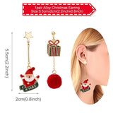 Cifeeo Christmas Earrings Merry Christmas Decorations For Home Navidad 2022 Christmas Ornaments Xmas Navidad Gifts Happy New Year 2023