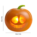 Cifeeo New Creative Halloween Pumpkin Projection Lamp Animated Video Projector Talking Pumpkin LED Light For Halloween Party Decor