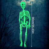 Cifeeo  Halloween Luminous Skeleton New Glowing Hang Human Body Series Party Theme Scene Layout Props Indoor Outdoor Yard Decorations