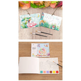 Cifeeo Creative Watercolor Painting Book For Kids Fairy Tale Animal Flowers Gouache Graffiti Drawing Picture Children DIY Toys Gift