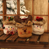 Cifeeo Apple Storage Santa Sacks Gift Bag Christmas Candy Gift Bags Christmas Decorations for Home Navidad 2023 Xmas Decoration