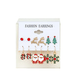 Cifeeo Christmas Earrings Merry Christmas Decorations For Home Navidad 2022 Christmas Ornaments Xmas Navidad Gifts Happy New Year 2023