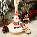 Christmas Gift 9/12Pcs Navidad 2022 New Year Gift Christmas Tree Decorations Gnomes Wooden Pendants Ornaments Xmas Decorations For Home Noel