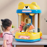 Cifeeo DIY Doll Machine Coin Operated Play Game Mini Claw Catch Toy Machines Dolls Maquina Dulces Children Interactive Toys Gifts