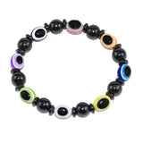 Cifeeo  Natural Black Gallstone Magnetic Therapy Health Care Loss Weight Bracelets Slimming Health Care For Men Women