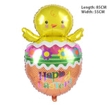 Cifeeo  Long Ears Rabbit Aluminum Foil Balloons Animal Cartoon Helium Ballon Kids Toy Baby Shower Birthday Party Decoration Easter Decor