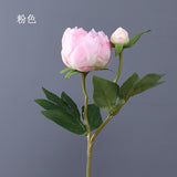 1Pc Artificial Flowers Bouquet Beautiful Silk Peony Wedding Home Table Decor Arrange Fake Plants Valentine's Day Present Cheap