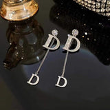 Long Tassel Earring for Women  Trend Lucky Clover Earrings For Girl Gift Fashion Party Wedding Jewelry