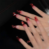 Cifeeo（Handmade Manicures)10 PCS Wen Elf's same nail tablets ins wearable New Year bridal nail patch