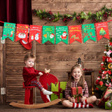 Christmas Gift Christmas Flag Banner Merry Christmas Decorations For Home Garland Santa Claus Navidad Natal Xmas Noel Decor New Year