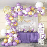 Balloons Garland Arch Kit Wedding Decoration Baby Shower Macaron Latex Balloon Chrome Confetti Ballon Birthday Party Decor Globo