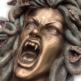 Cifeeo  Medusa Wall Statue Greek Mythology Monster Statue-Gothic Myth Legend Snakes Wall Statues Home Decoration