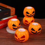 Cifeeo  Pumpkin Ghost Decompression Toy Thermoplastic Rubber Squeeze Bouncy Ball Kids Toys Halloween Party Decorations DIY Luminous