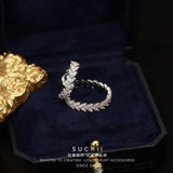 Clip Earring Luxury Crystal Leaf Gold Ear Clip Ear Cuff Korea Fashion Femme Jewelry New Earcuff