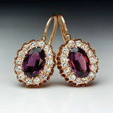 Cifeeo  Exquisite  Earrings For Women Wedding Bridal Princess Engagement Drop Earring Party Jewelry