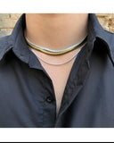 Cifeeo-Snake Bone Chain Choker